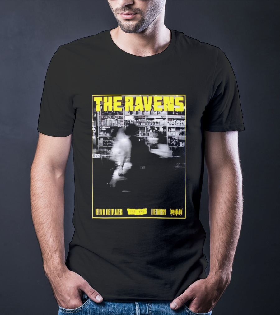 The Ravens Hello We Are The Ravens Voodoo Cat Live Tour 2026 T-Shirt