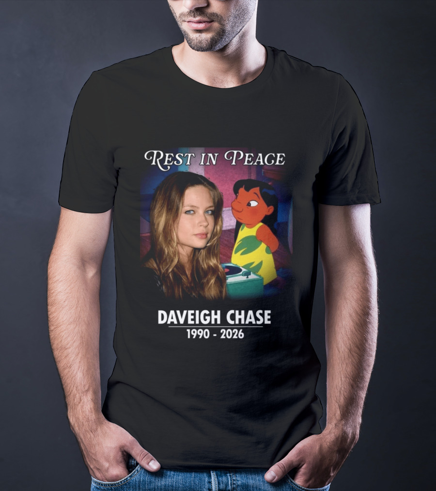 Rest In Peace Daveigh Chase 1990 2026 Lilo T-Shirt