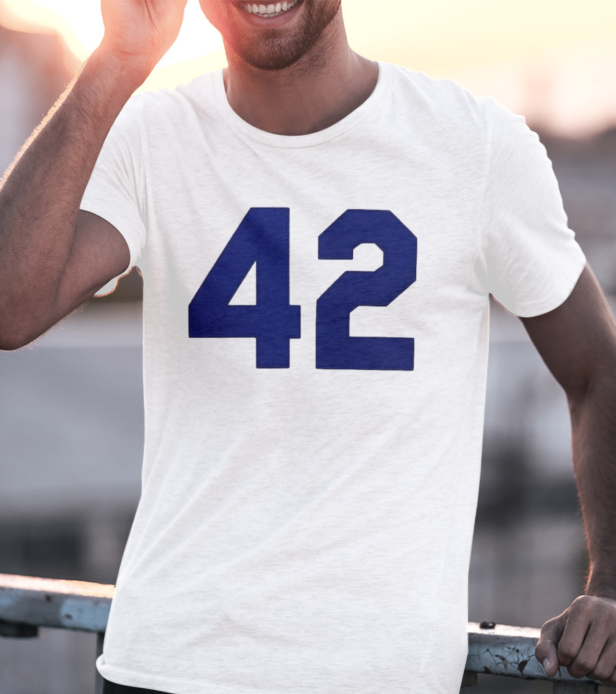 Jackie Robinson 42 Fear Of God Collection T-Shirt