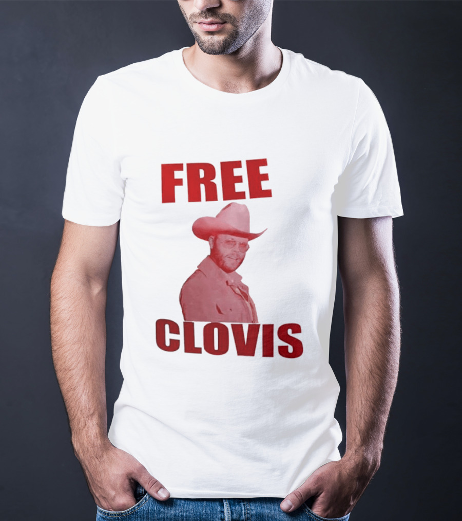 Charley Crockett Free Clovis Cowboy Style Texas Country Music T-Shirt