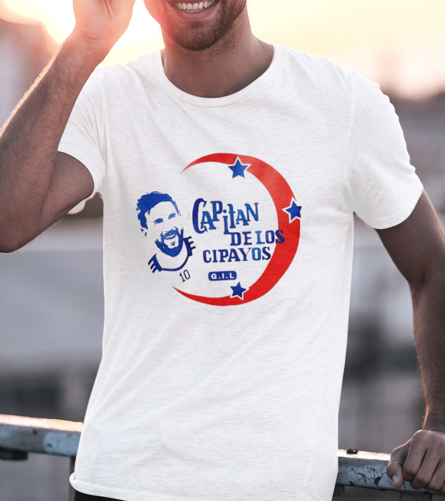 Capitan De Los Cipayos 10 Gelb T-Shirt
