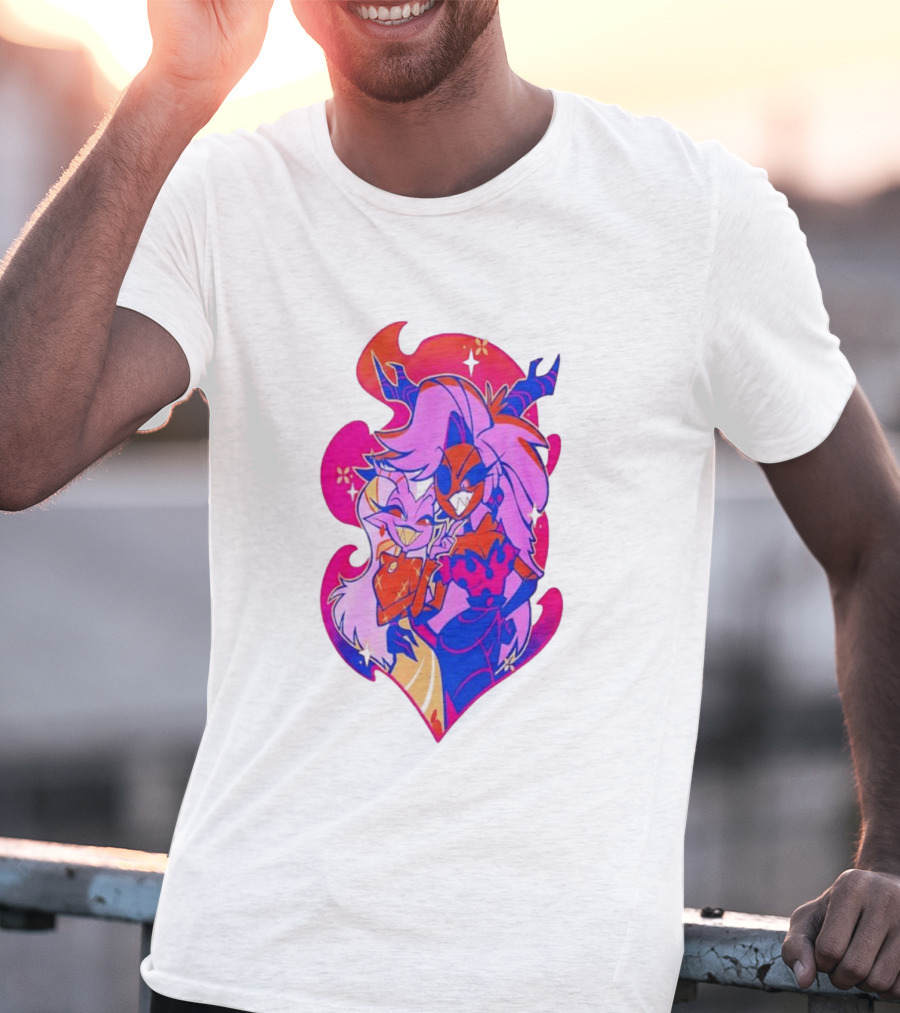 Mrs Mayberry And Martha Pride 2025 Vibrant Cartoon Duo With Pink And Purple Aesthetic T-Shirt