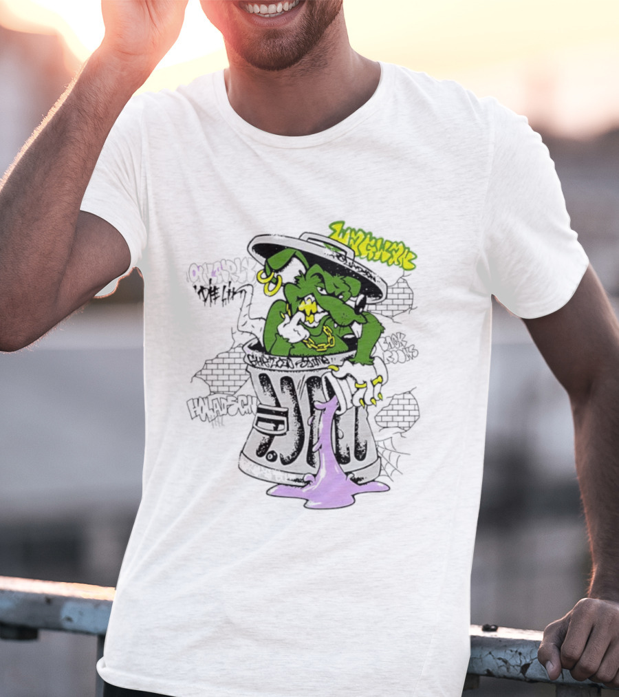 Escape Plan Ghetto Slime Rat Trash Can Die Lit Back Rooms Holadsch T-Shirt