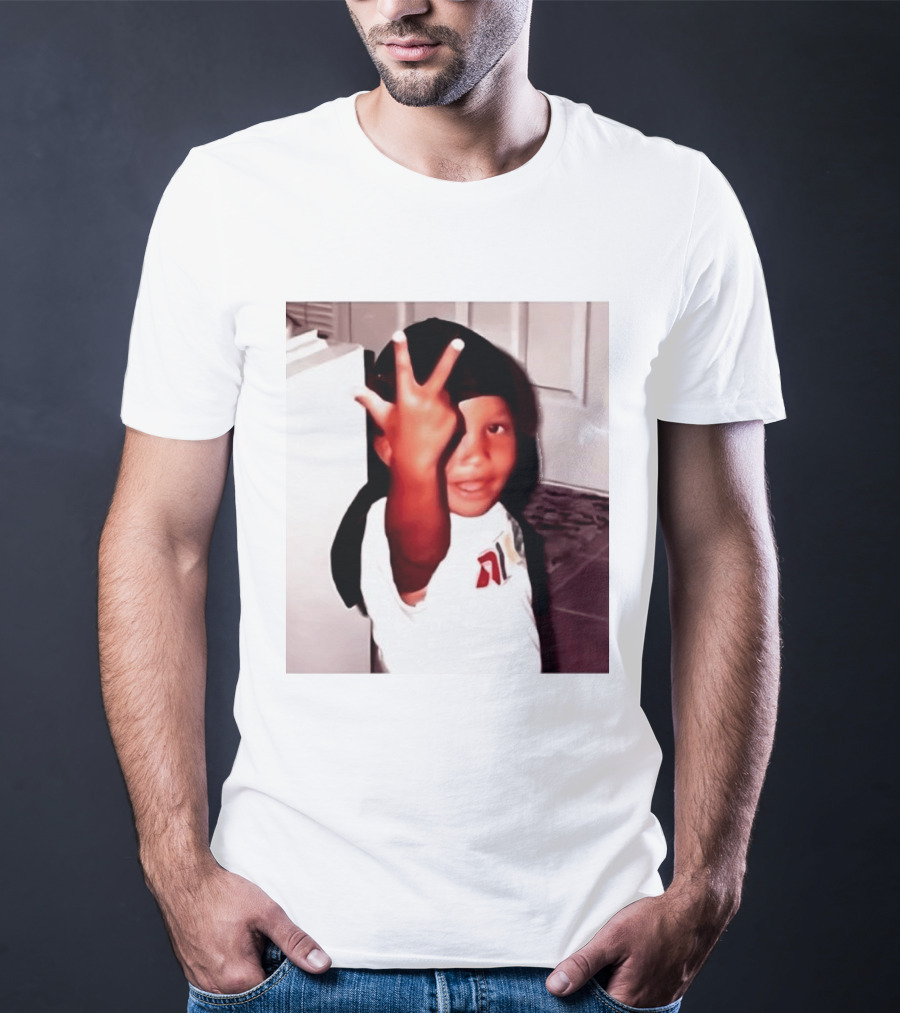 Kevin Durant Phoenix Suns Childhood Photo Finisher T-Shirt