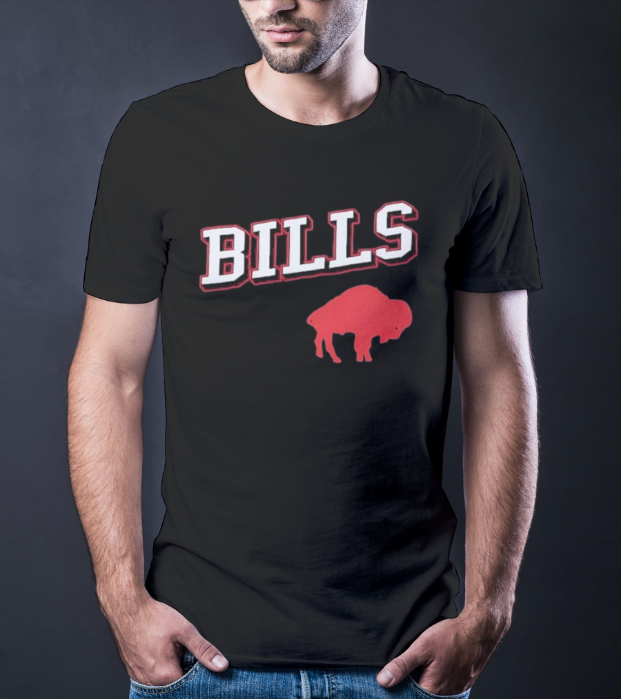 Buffalo Bills Black Training Camp Red Buffalo Bills T-Shirt