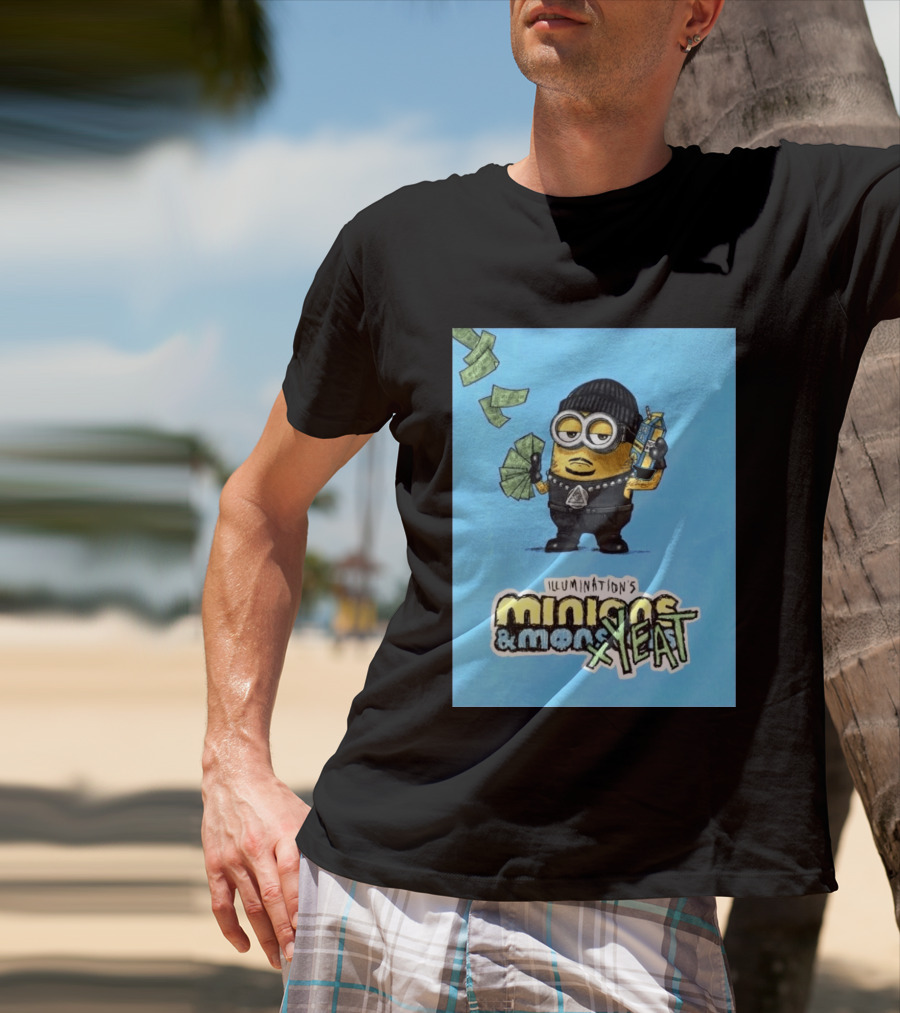 Illumination's Minions & Minions X Yeat Million Dollar Minion T-Shirt