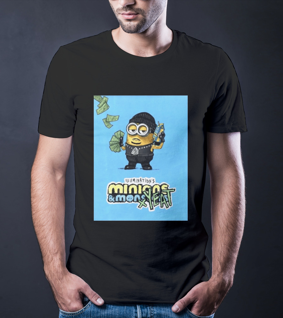 Illumination's Minions & Minions X Yeat Million Dollar Minion T-Shirt