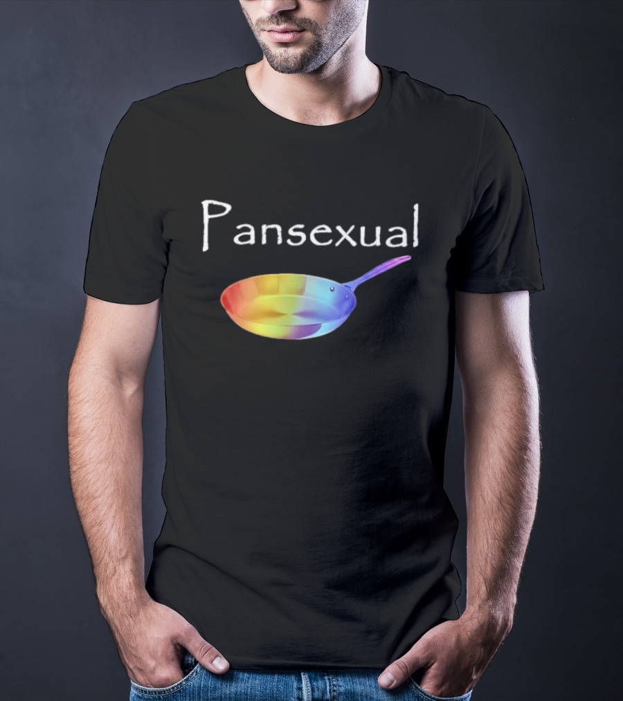 Pansexual Pan Rainbow Pride LGBTQIA Equality Colorful Identity Fun T-Shirt