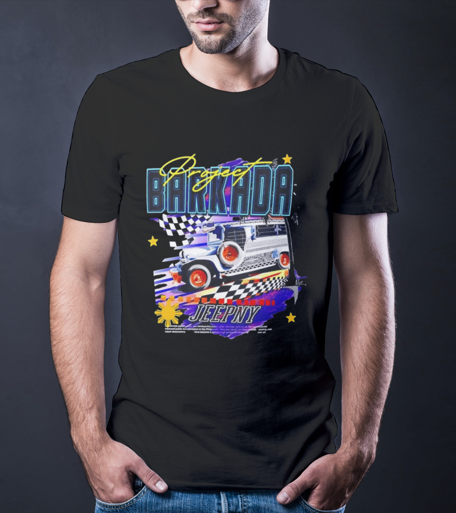 Project Barkada Jeepny Philippines Colorful Public Transport Culture T-Shirt