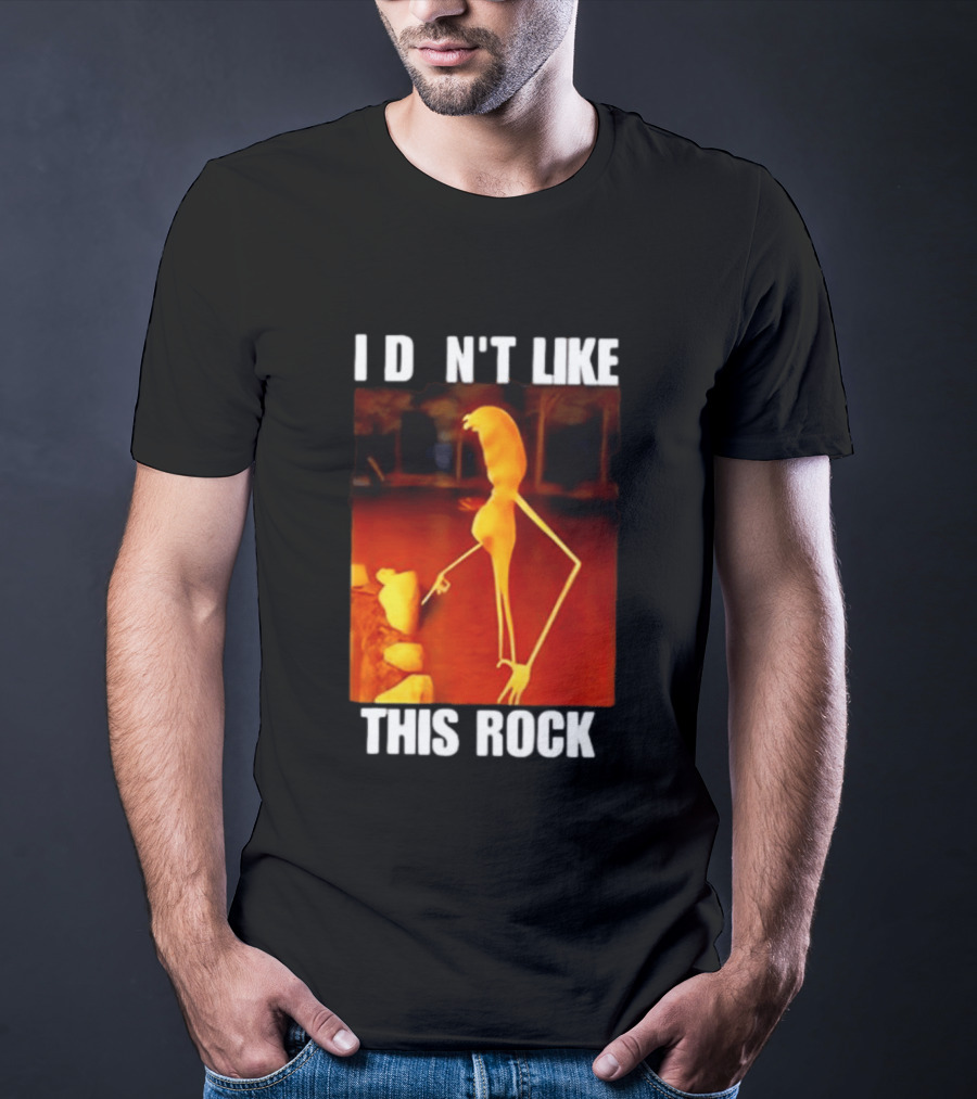 Salad Fingers I Don't Like This Rock Surreal Horror Meme T-Shirt
