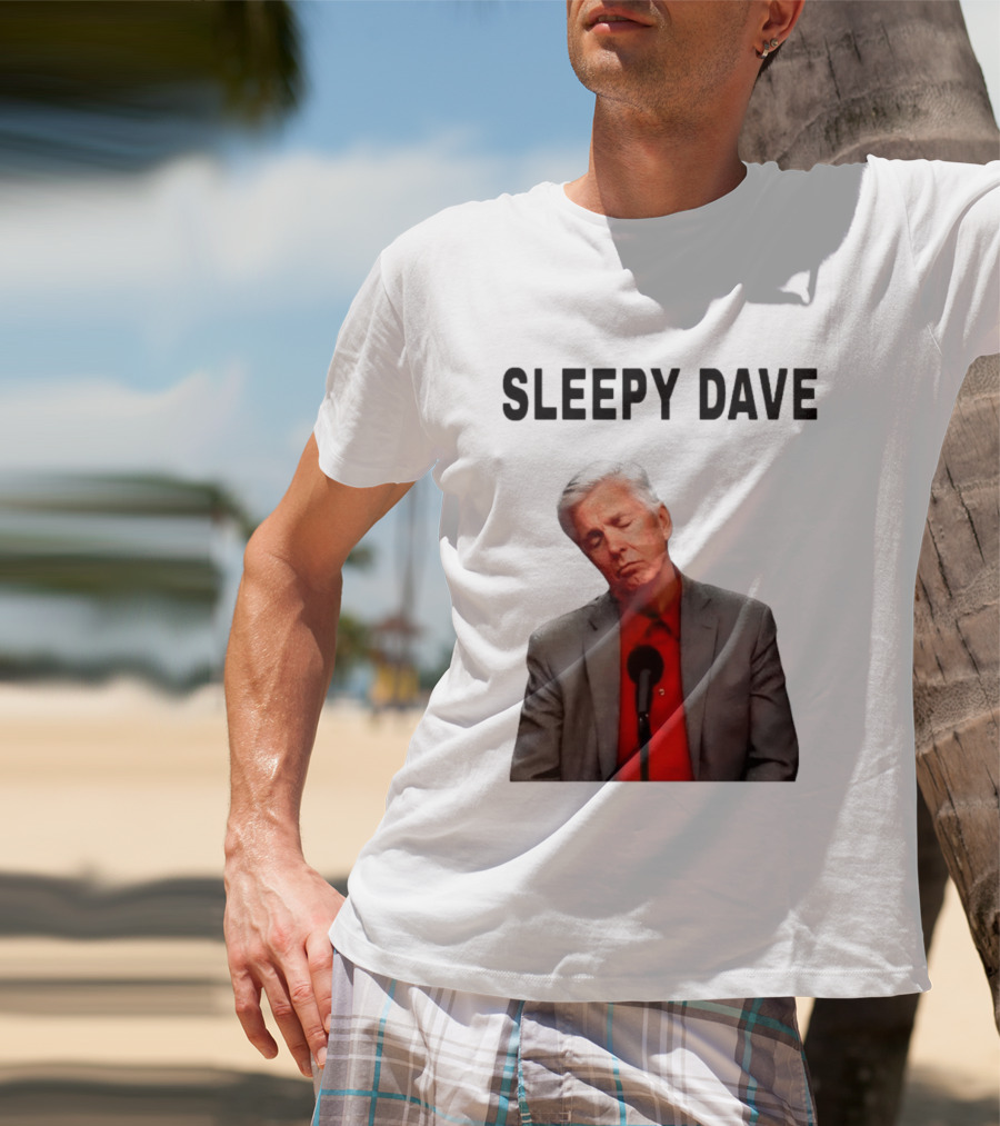 Sleepy Dave Dave Dombrowski Meme T-Shirt