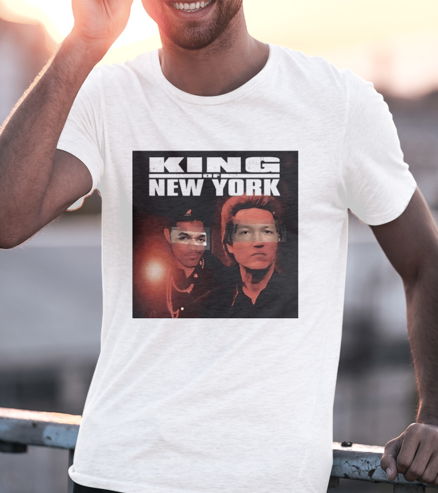 King Of New York Knicks Retro Movie T-Shirt