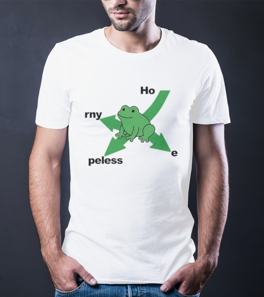 Ho Rn Y Peless Frog Directional E T-Shirt