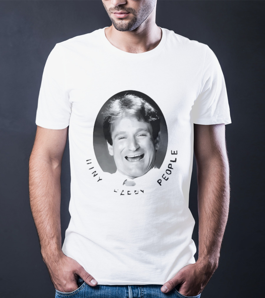 Robin Williams Shiny Happy People T-Shirt