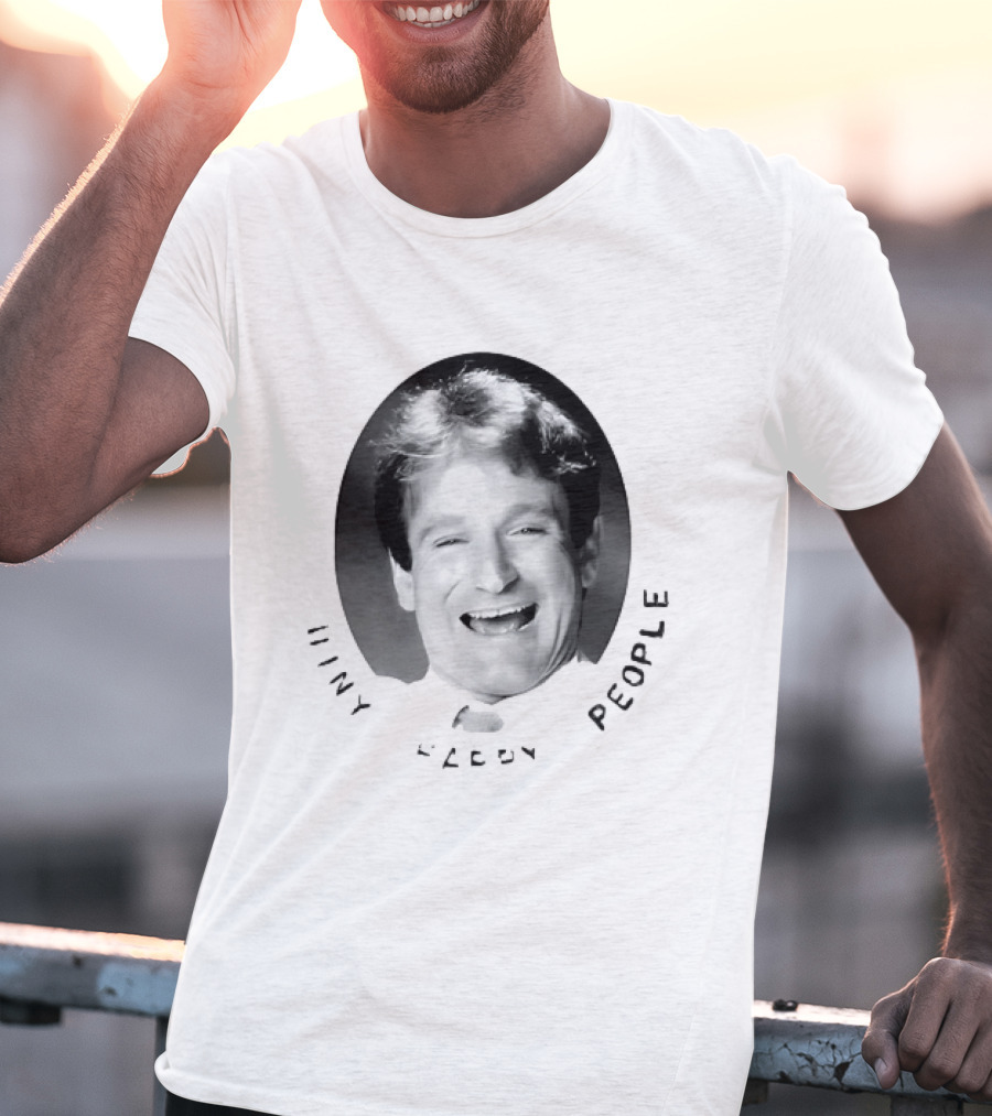 Robin Williams Shiny Happy People T-Shirt