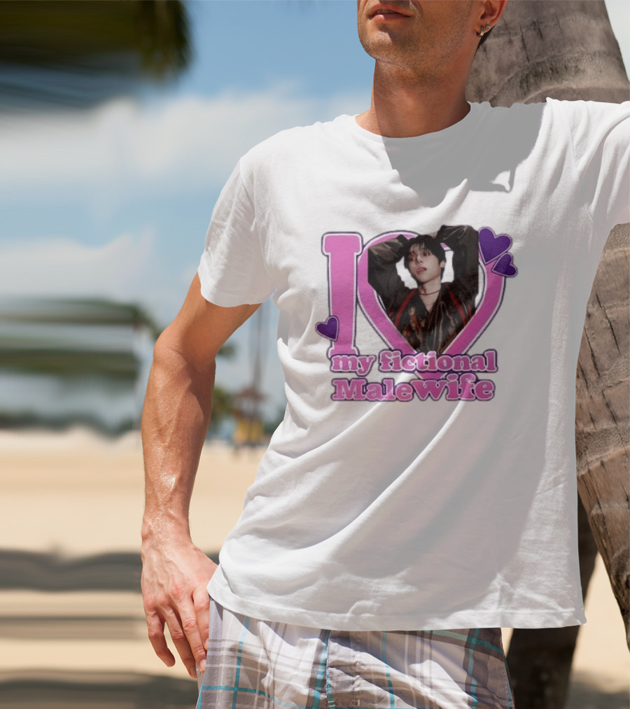 ENHYPEN Sunoo I Love My Fictional Malewife Fan T-Shirt