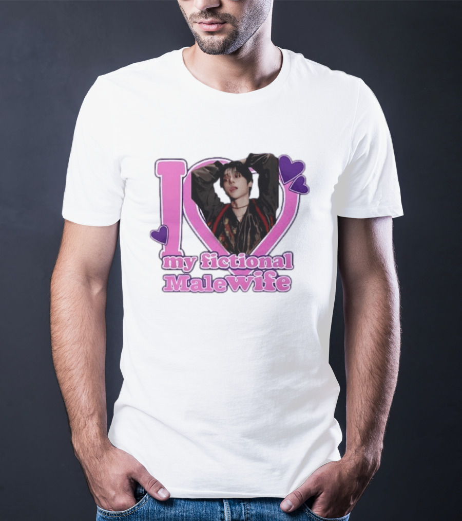 ENHYPEN Sunoo I Love My Fictional Malewife Fan T-Shirt