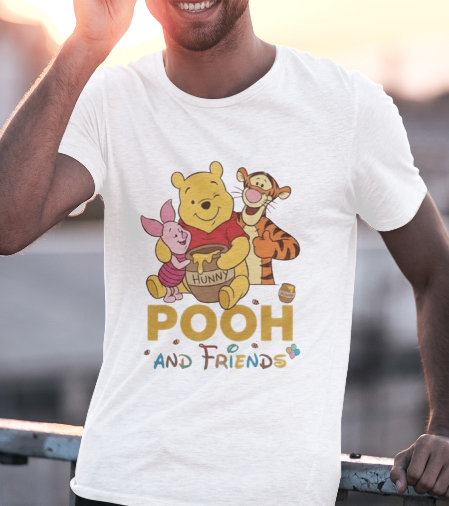 Pooh Hunny And Friends Piglet Tigger T-Shirt