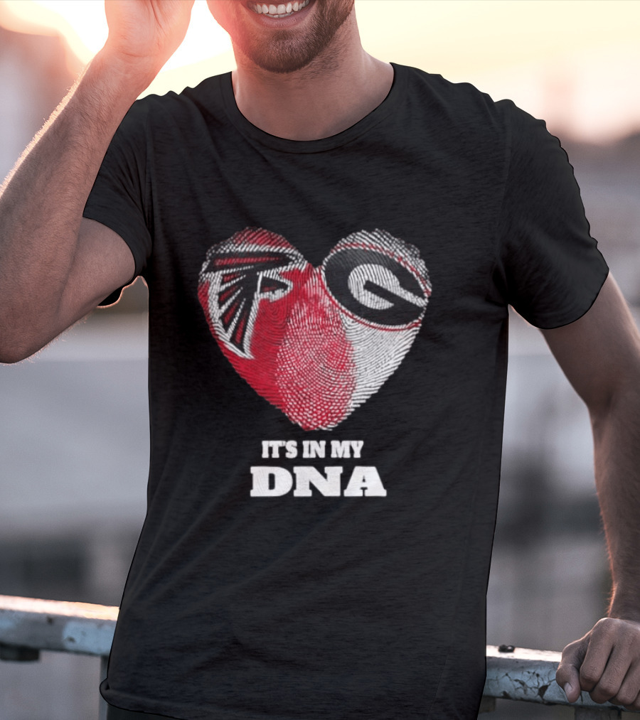 Atlanta Falcons Georgia Bulldogs It's In My DNA T-Shirt