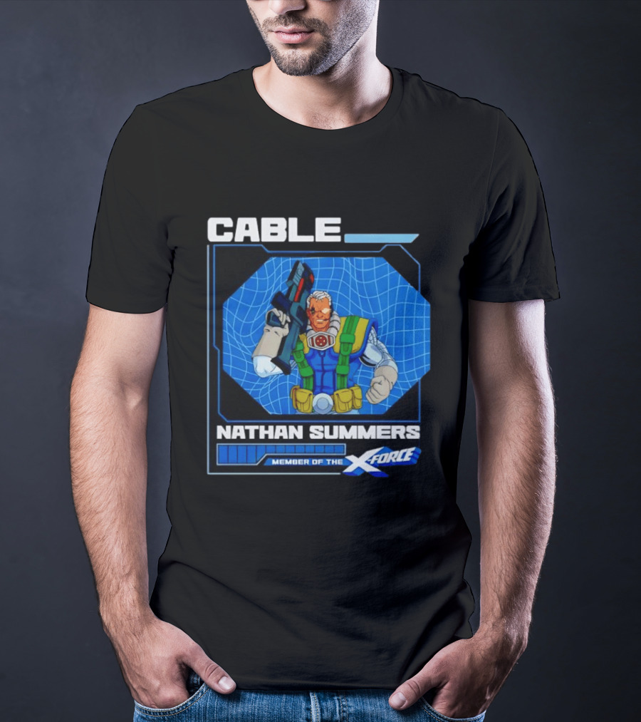 Cable Nathan Summers Member Of The X Force Marvel Comics T-Shirt