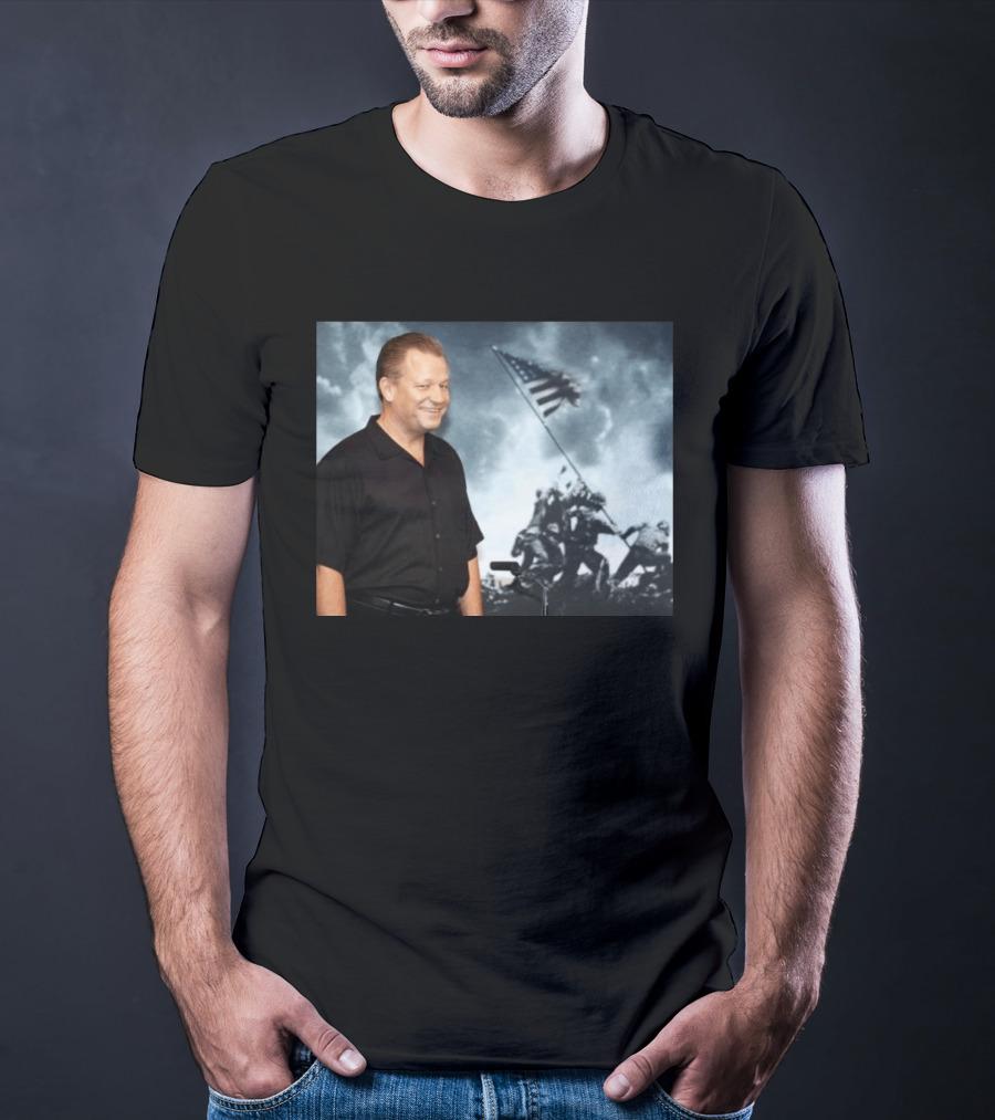 James Bradley Flags Of Our Fathers Iconic Image T-Shirt