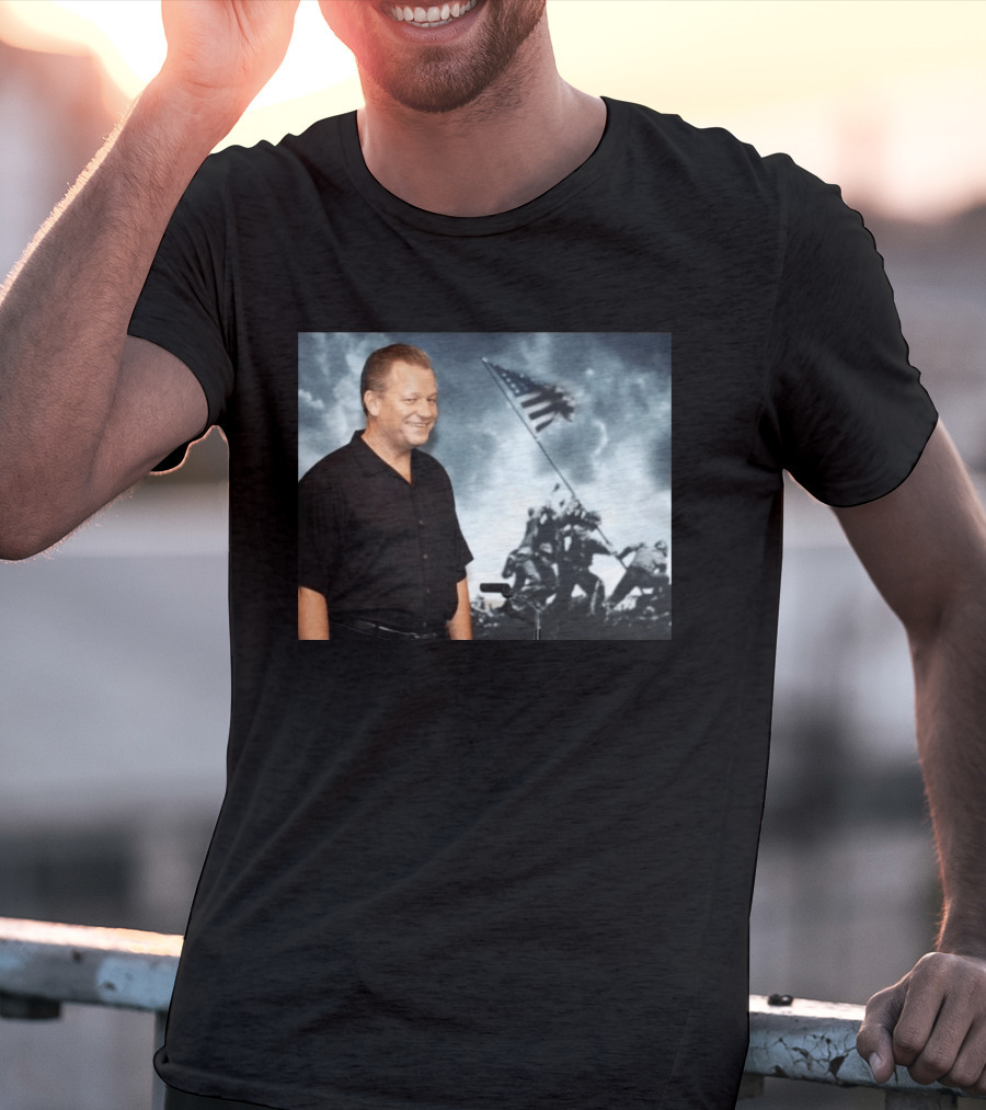 James Bradley Flags Of Our Fathers Iconic Image T-Shirt