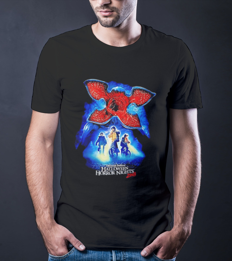 Demogorgon Stranger Things Universal Studios Halloween Horror Nights 2018 T-Shirt