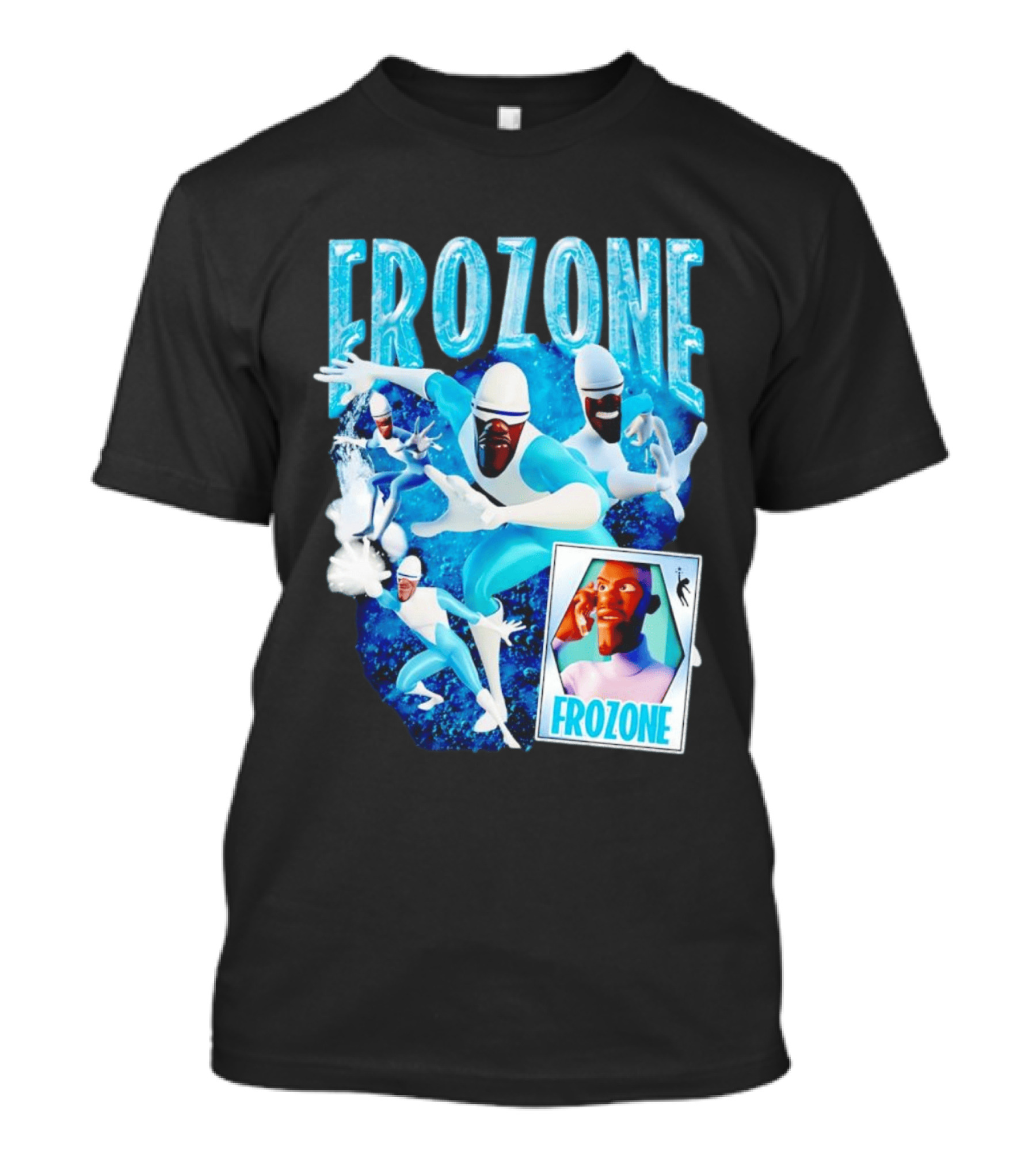 Frozone The Incredibles Disney Movie T-Shirt