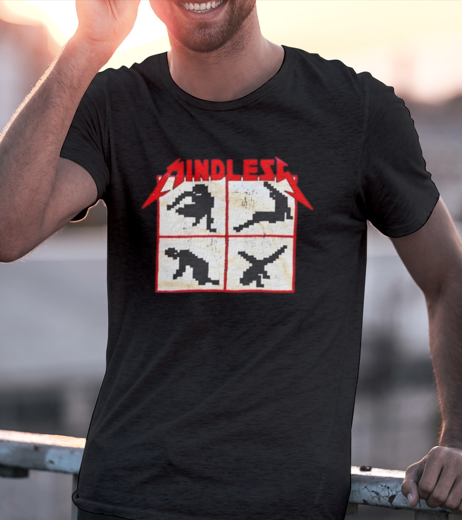 Mindless Self Indulgence Pixel Figures Band T-Shirt