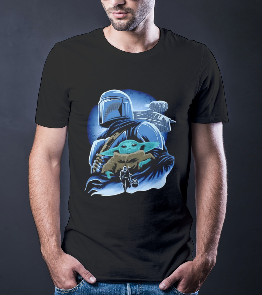 The Mandalorian And Grogu Star Wars Iconic Duo Adventure T-Shirt