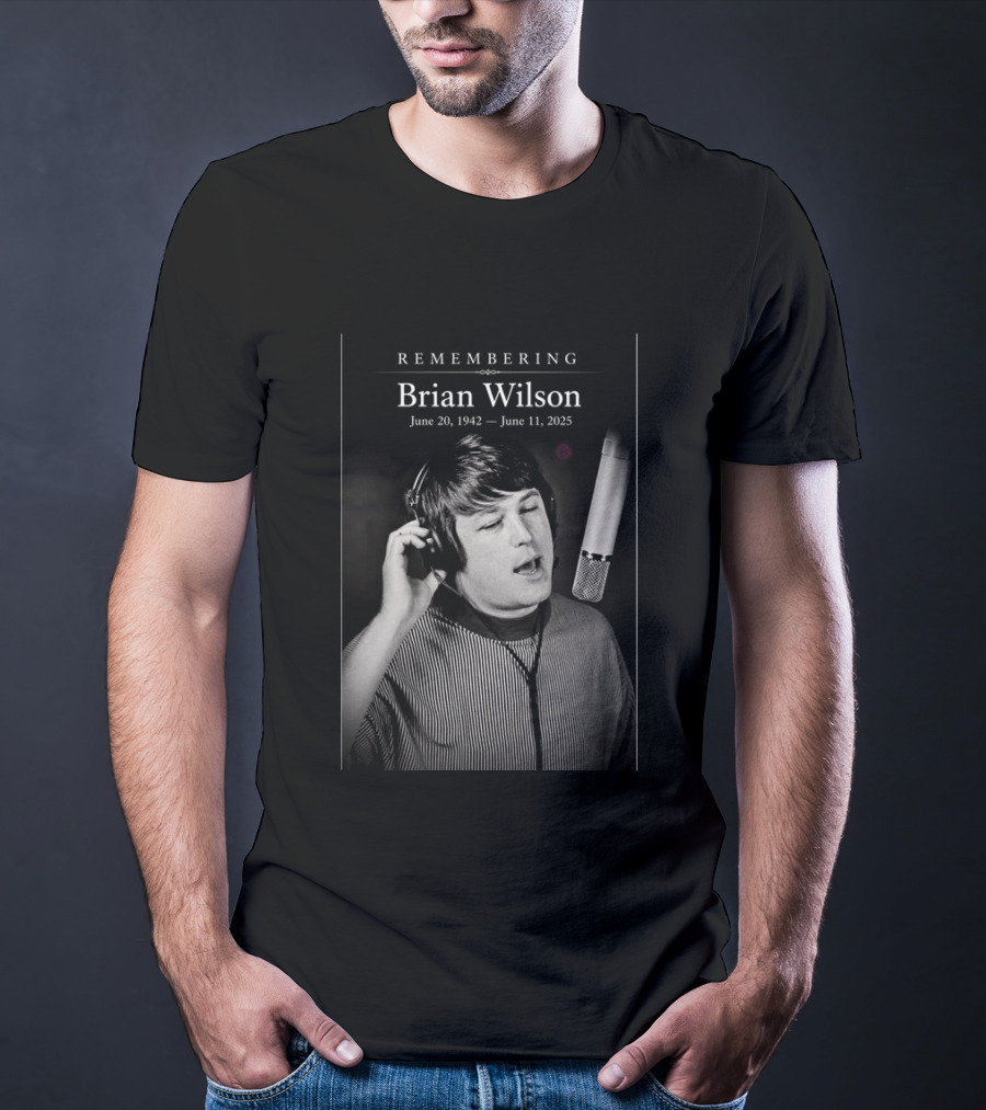 Remembering Brian Wilson June 20 1942 June 11 2025 T-Shirt