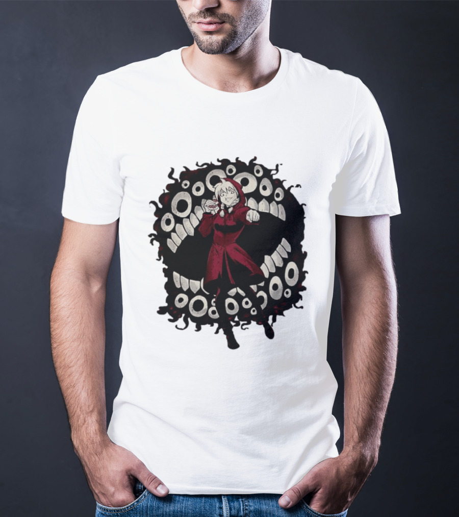 Umineko When They Cry Beatrice With Dark Creature Horror T-Shirt
