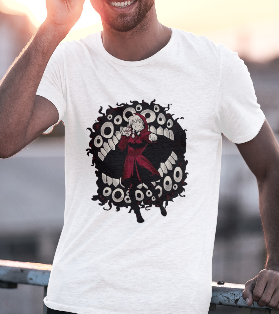 Umineko When They Cry Beatrice With Dark Creature Horror T-Shirt