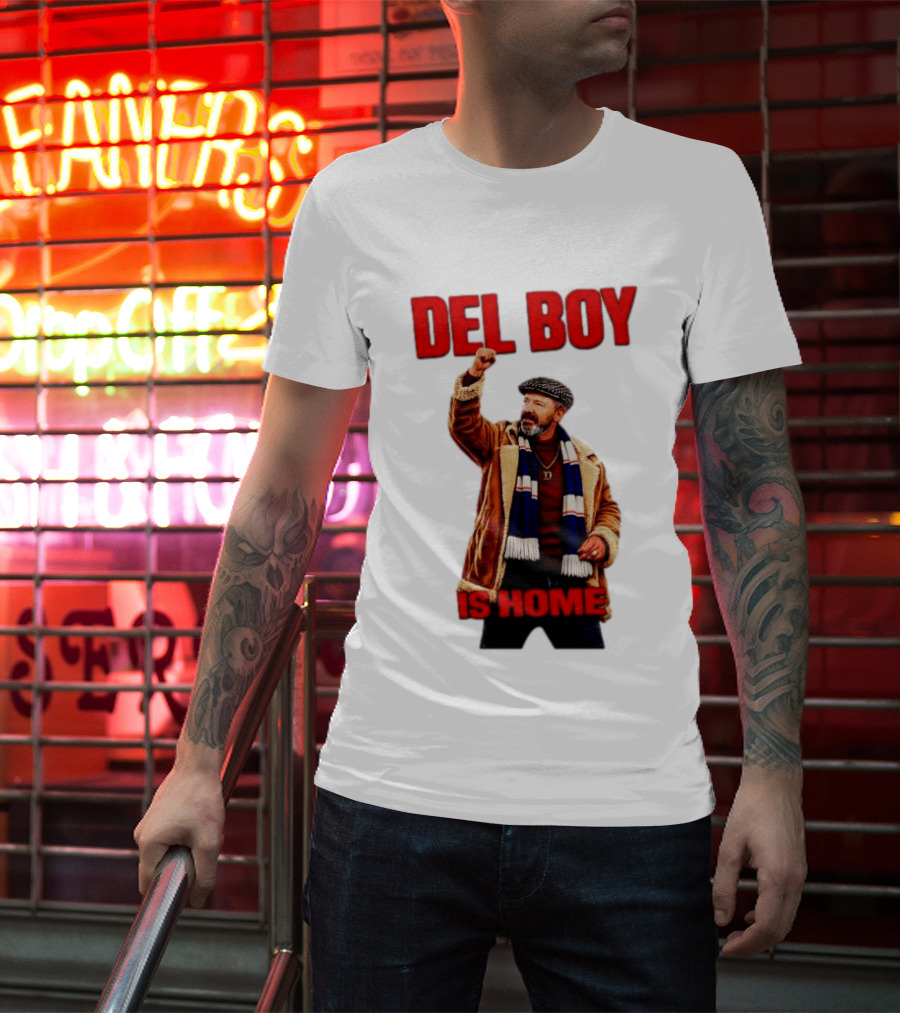 Del Boy Only Fools And Horses Is Home Vintage Look T-Shirt