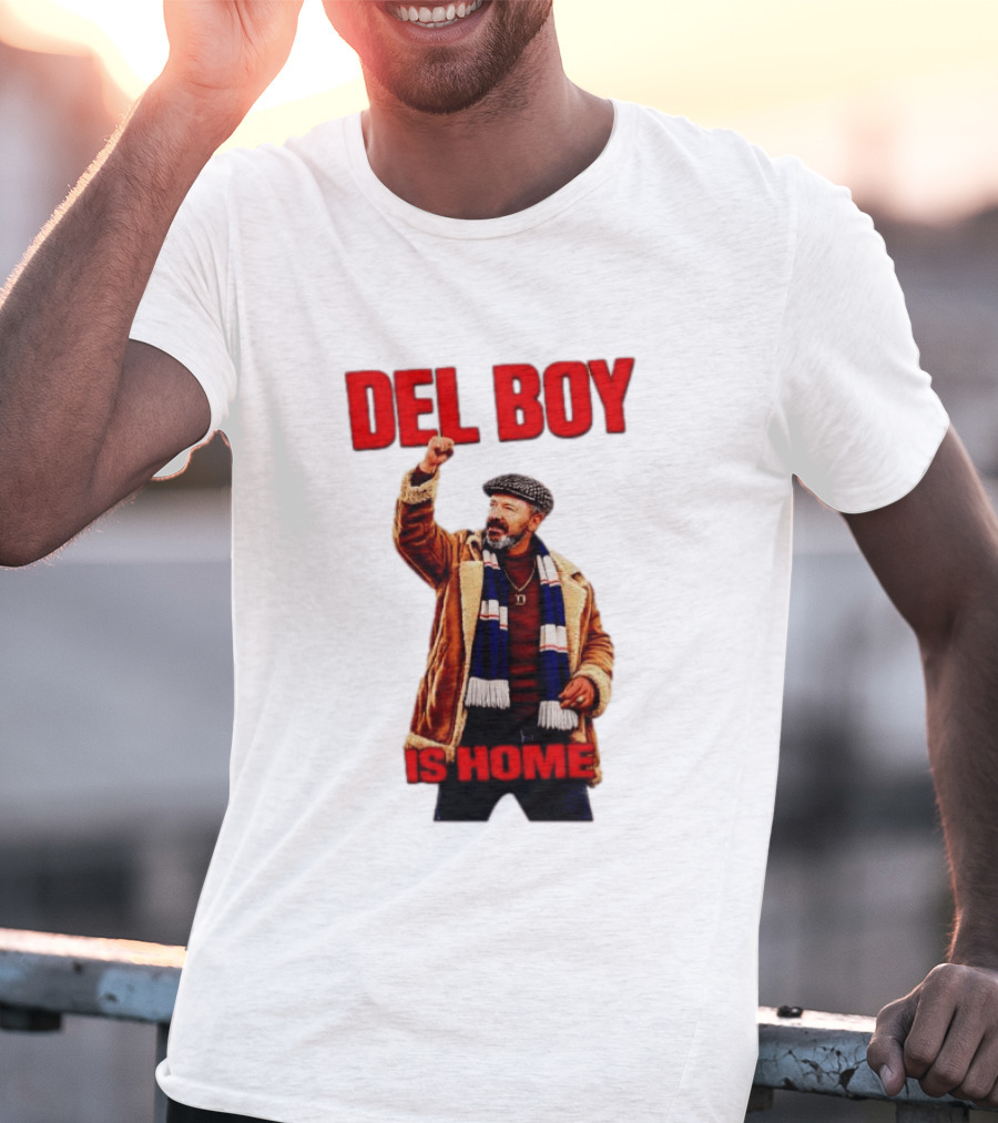 Del Boy Only Fools And Horses Is Home Vintage Look T-Shirt
