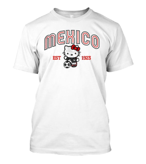 Mexico Est 1923 Hello Kitty Football Team T-Shirt