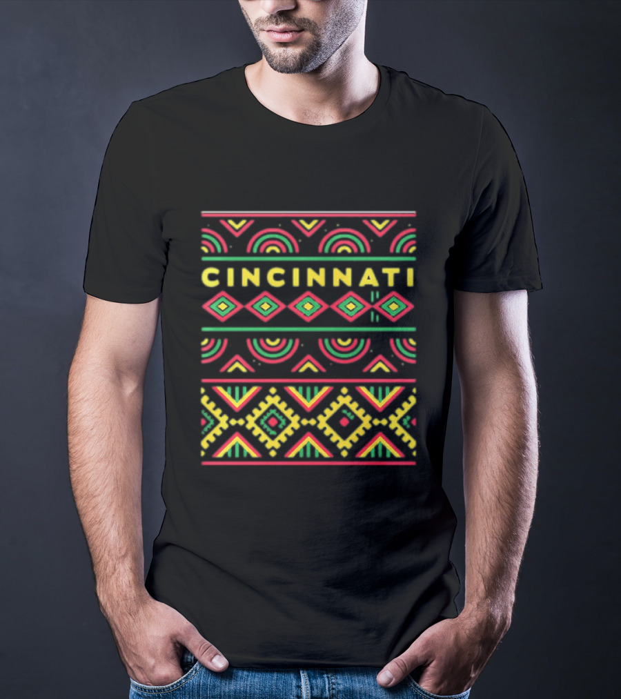 Cincinnati Bengals Juneteenth Celebration African T-Shirt