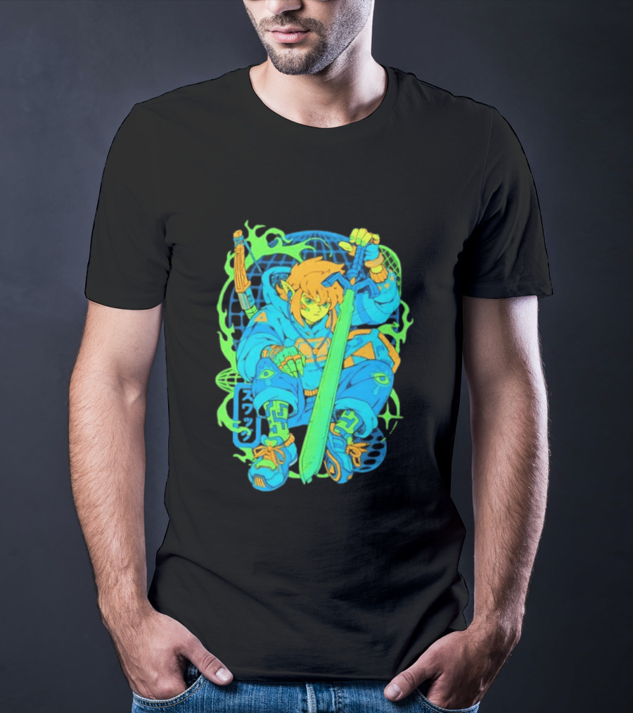 Link Legend Of Zelda Hylian Hero Swag Master Sword Streetwear Men's T-Shirt