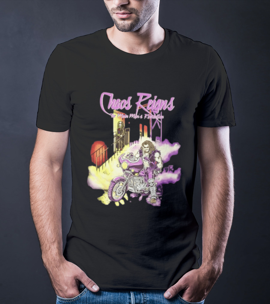 Chaos Reigns Lobo DC Comics Main Man's Revolution Motorcycle Rider T-Shirt