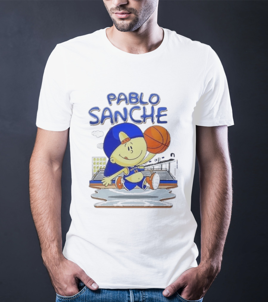 Pablo Sanchez Secret Weapon New York Basketball Court Playground Kid T-Shirt
