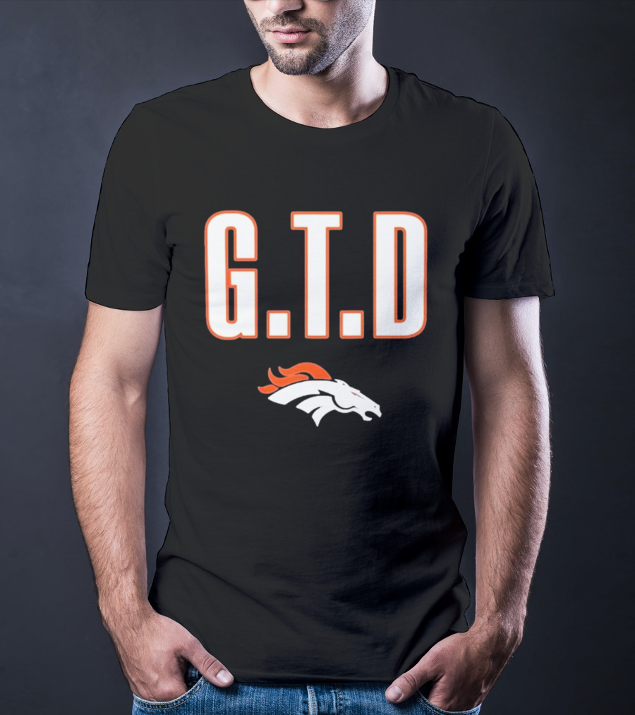 Denver Broncos GTD Official Team Merchandise T-Shirt