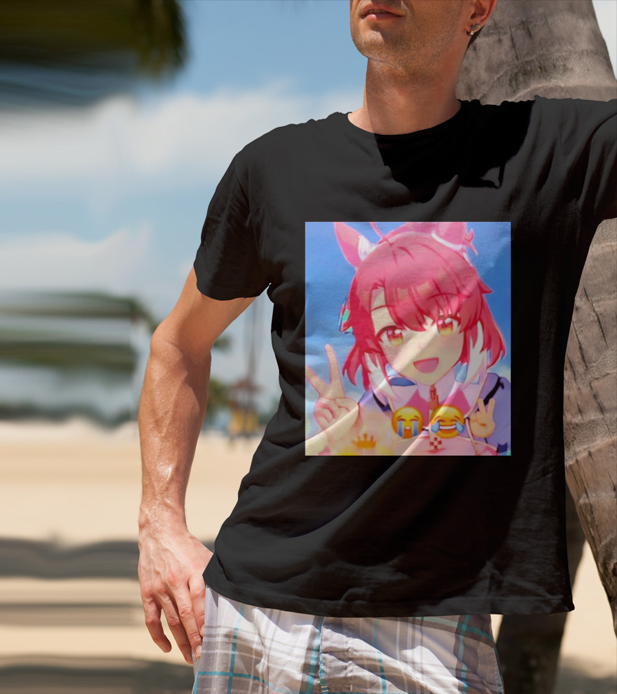 Happy Birthday Dantsu Flame 2026 Anime Character Peace Emoji T-Shirt