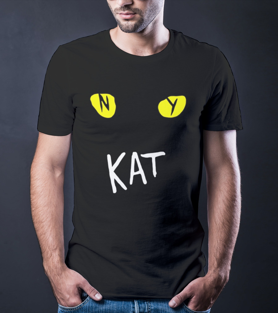 New York NY KAT Cat Eyes Karl Anthony Towns Knicks T-Shirt