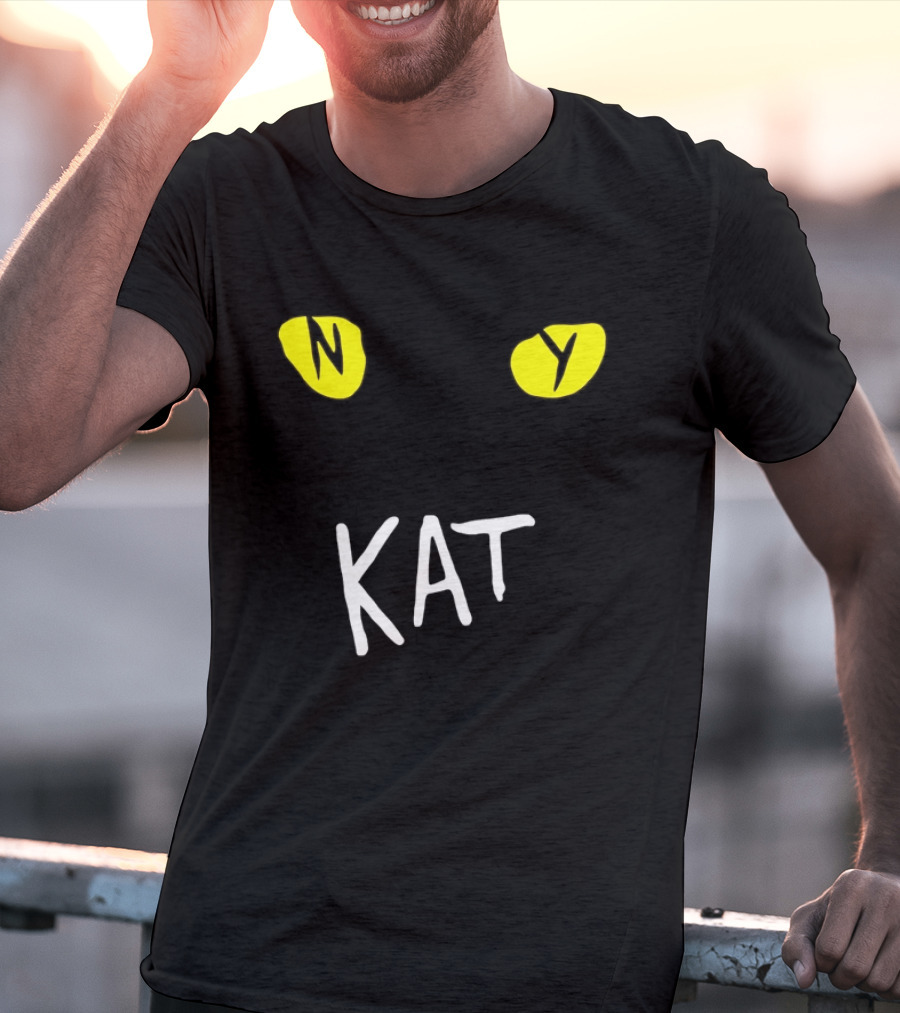 New York NY KAT Cat Eyes Karl Anthony Towns Knicks T-Shirt