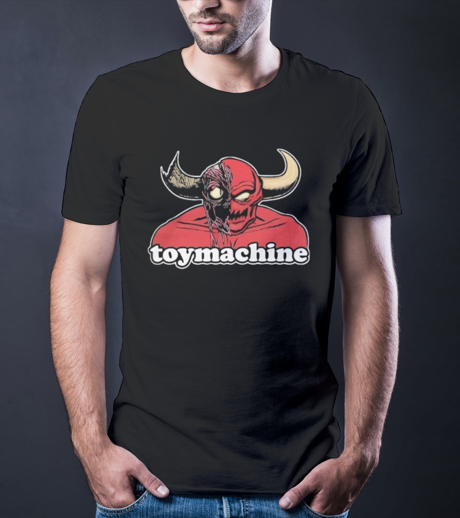 Toy Machine Horned Monster Face Melt T-Shirt