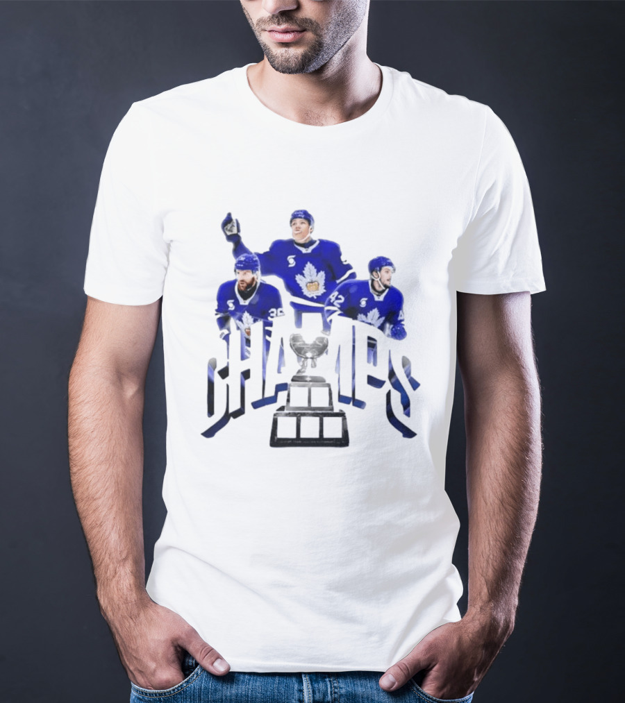 Toronto Marlies Champions Dakota Mermis Easton Cowan Landon Sim 2026 Calder Cup T-Shirt