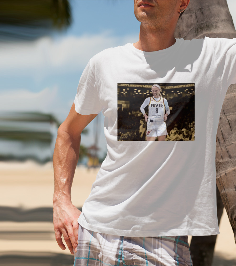 Indiana Fever Basketball Sophie's Favorite Knicks Player NBA Title Pursuit T-Shirt