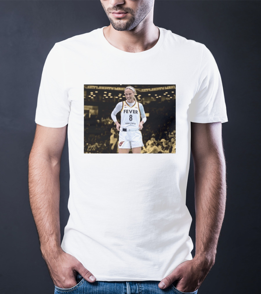 Indiana Fever Basketball Sophie's Favorite Knicks Player NBA Title Pursuit T-Shirt