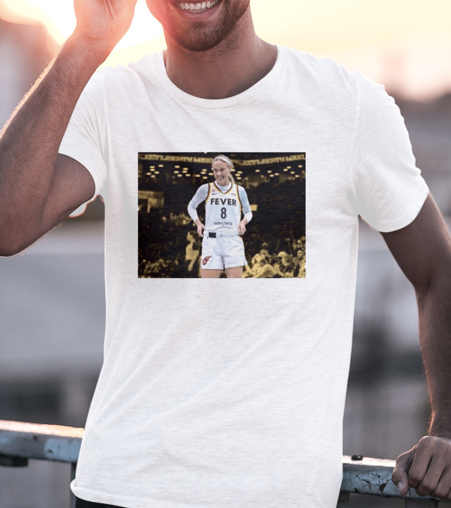 Indiana Fever Basketball Sophie's Favorite Knicks Player NBA Title Pursuit T-Shirt