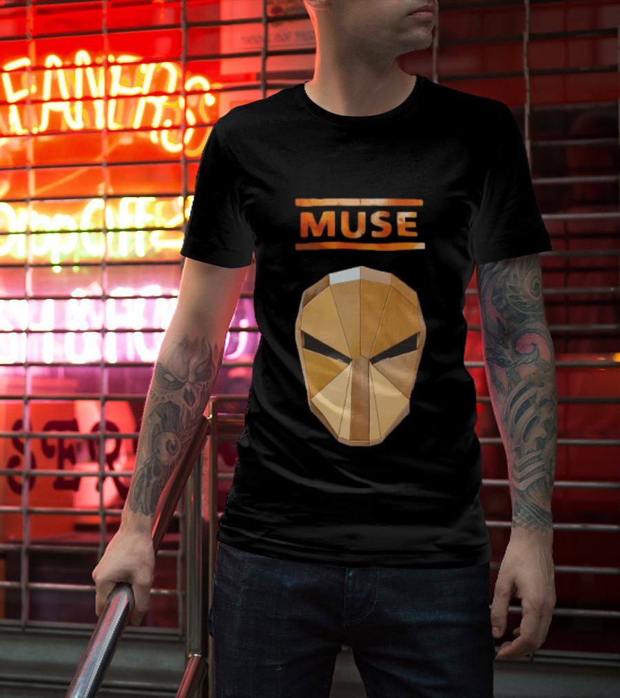 Muse Will Of The People World Tour Mask T-Shirt